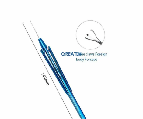 Titanium-Alloy-Capsulorhexis-Forceps-Ophthalmic-Tweezer-Virtreo-Retinal-Curved-Tip-Ophthalmic-Instrument